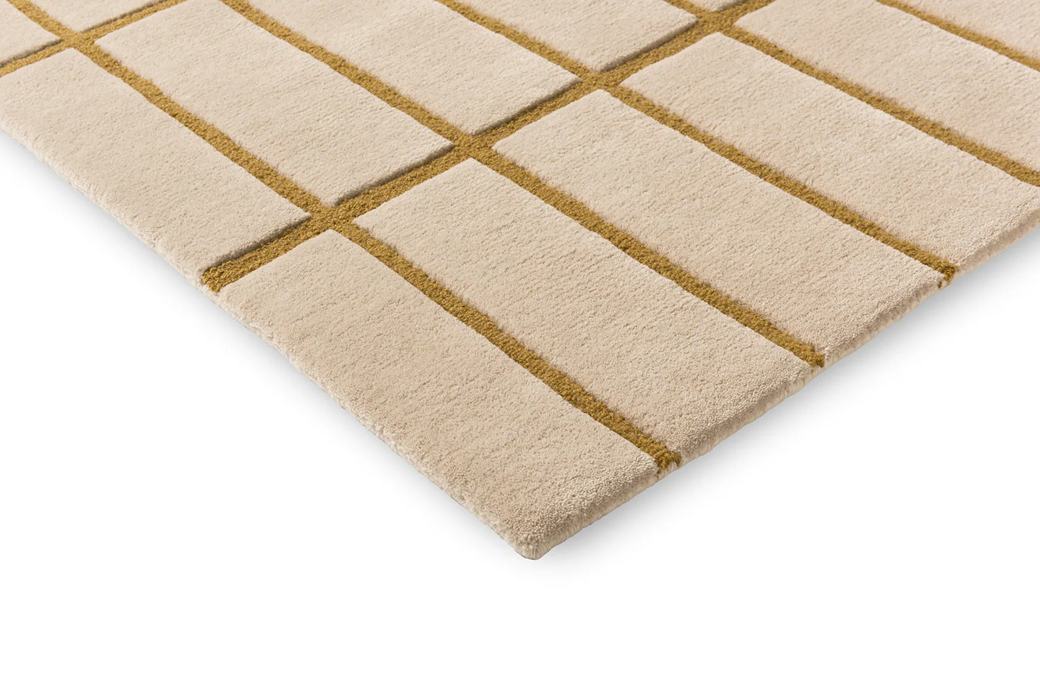 Marimekko Tiiliskivi Bronze Yellow 132906 Rug - Image 6