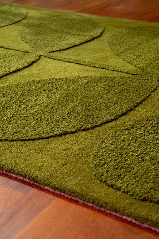 Orla Kiely Solid Stem Fern 158307 Rug - Image 4