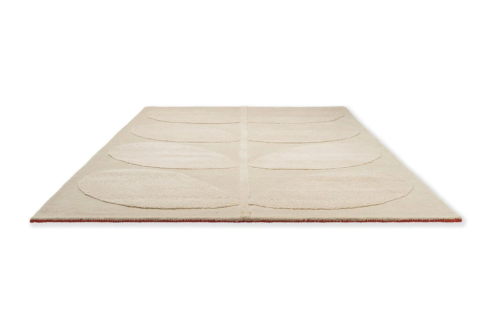 Orla Kiely Solid Stem Ecru 158309 Rug - Image 4