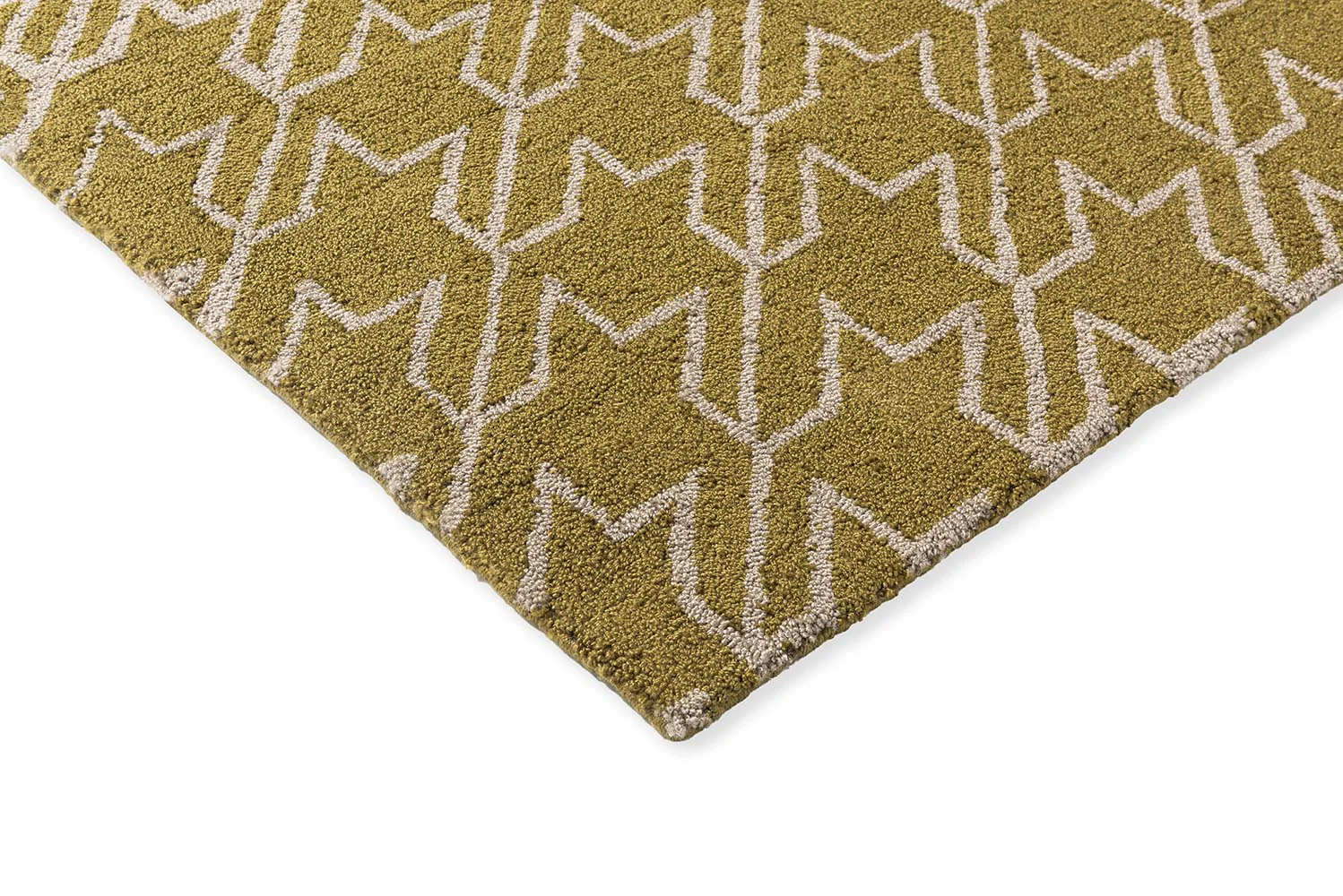 Ted Baker Houndstooth Mustard 455706 Outdoor Rug - Image 5