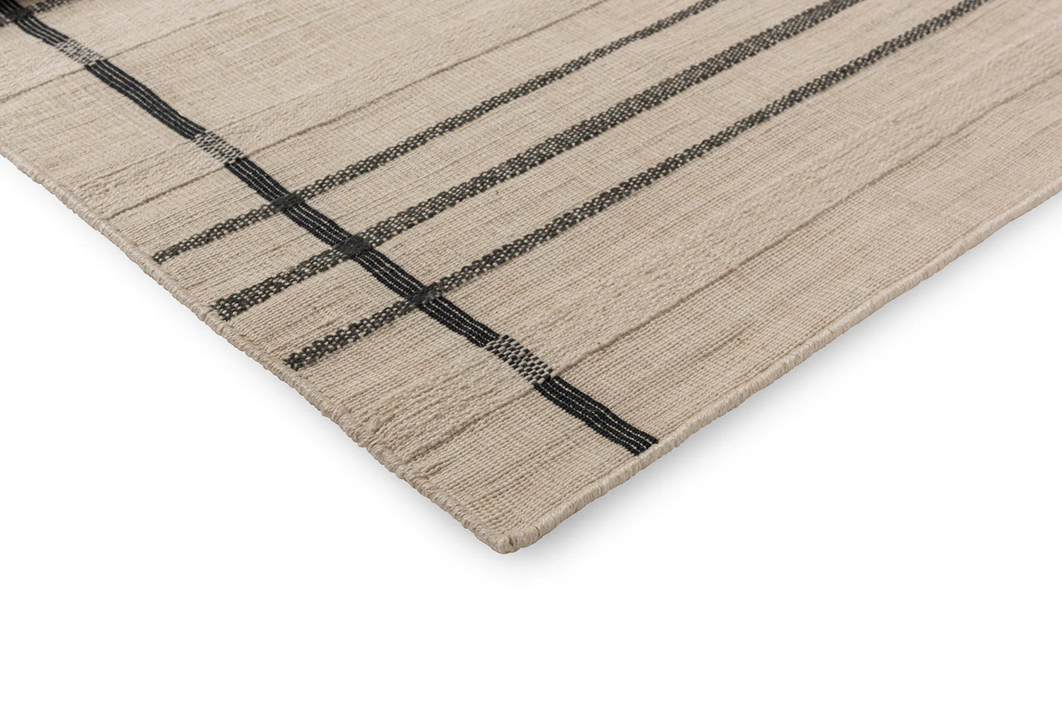 Brink & Campman Zona Charcoal Line 497605 Outdoor Rug - Image 4