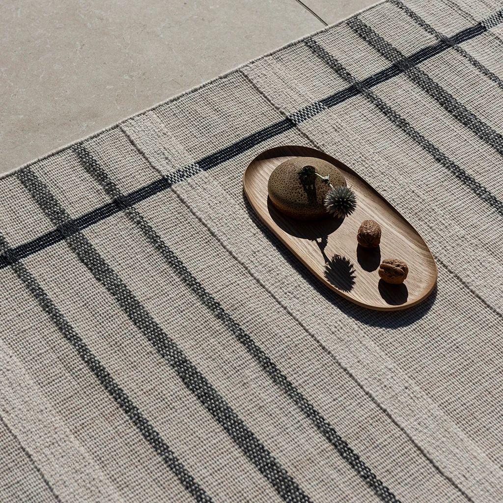Brink & Campman Zona Charcoal Line 497605 Outdoor Rug - Image 7