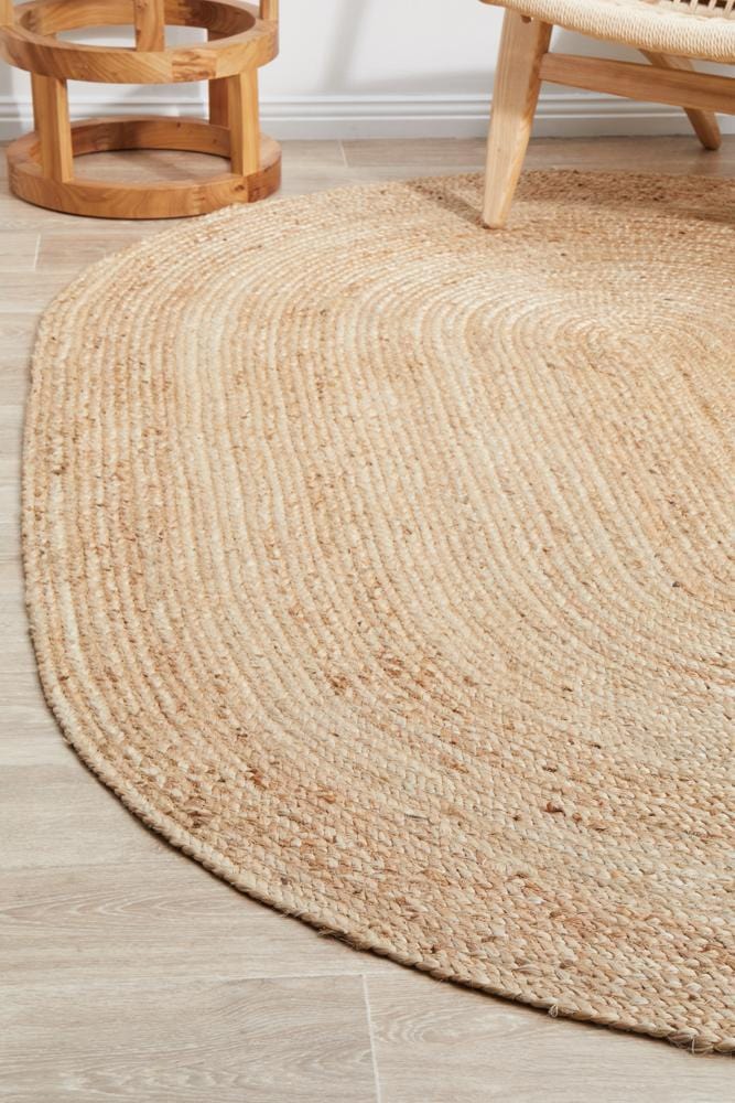 Bondi Natural Oval Rug - Image 4