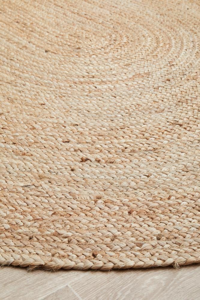 Bondi Natural Oval Rug - Image 6