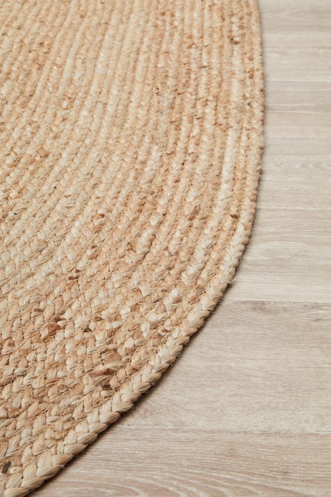 Bondi Natural Oval Rug - Image 7