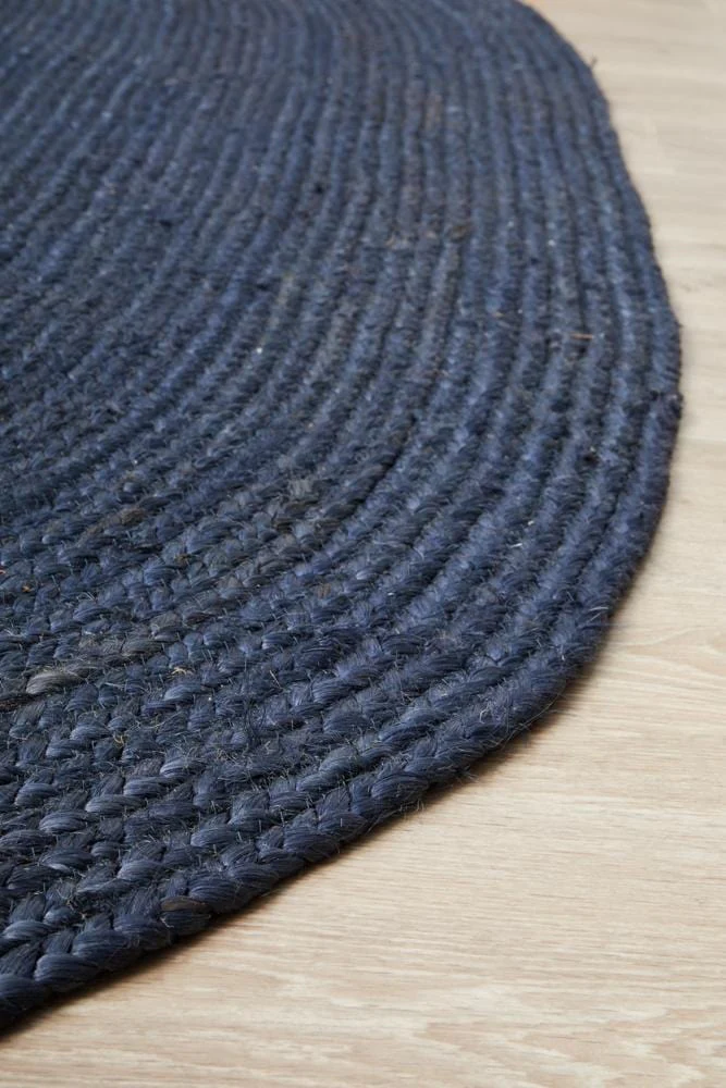 Bondi Navy Oval Rug - Image 7