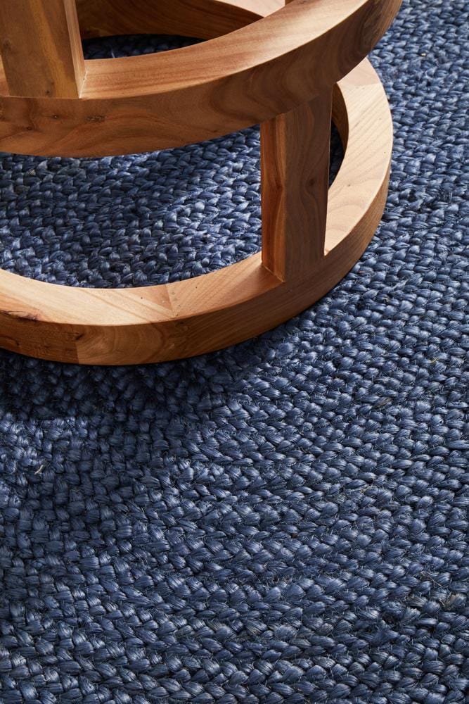 Bondi Navy Oval Rug - Image 9