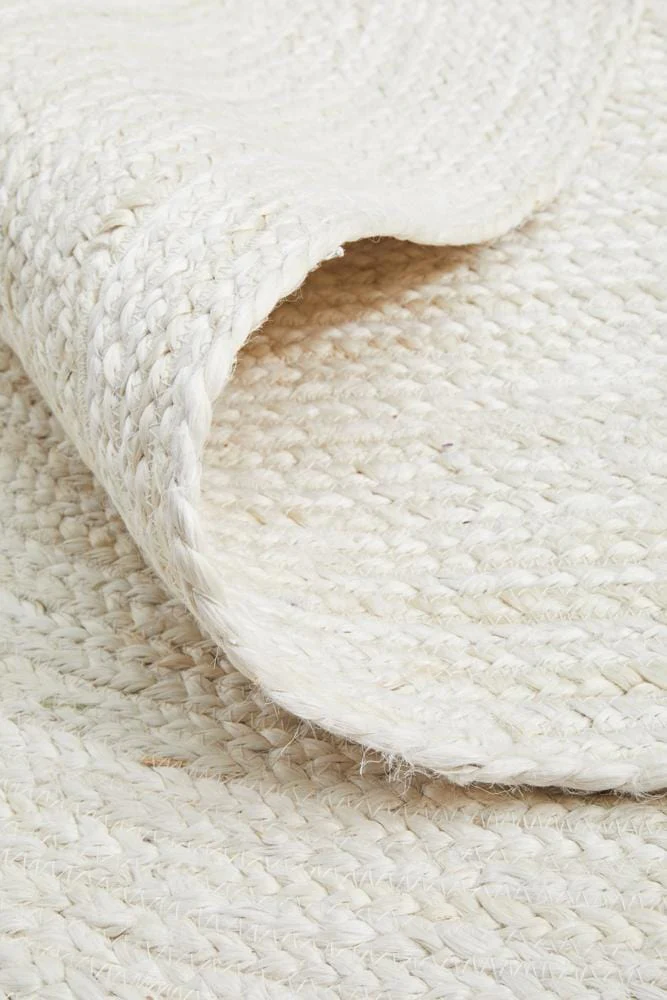 Bondi White Oval Rug - Image 10