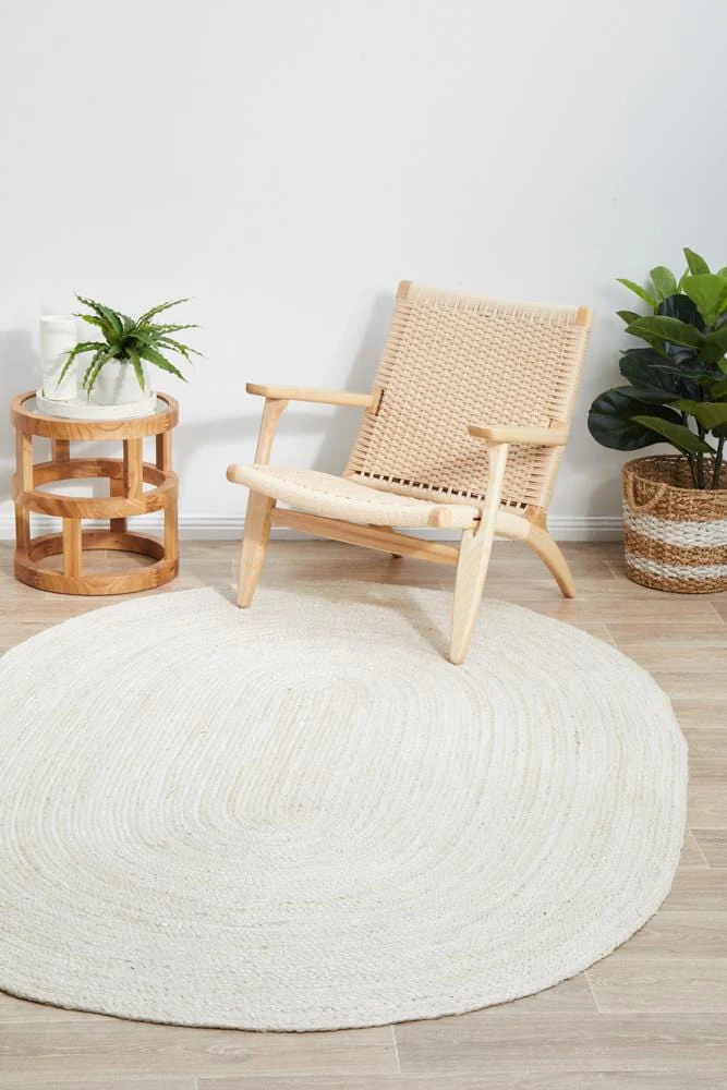 Bondi White Oval Rug - Image 5