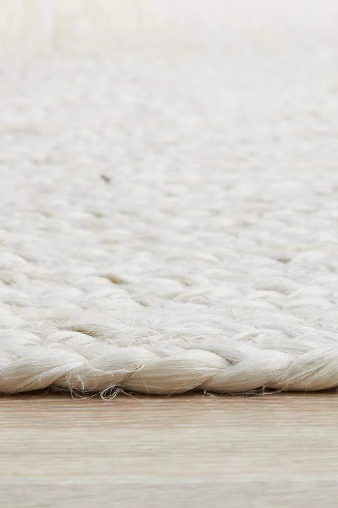 Bondi White Oval Rug - Image 8