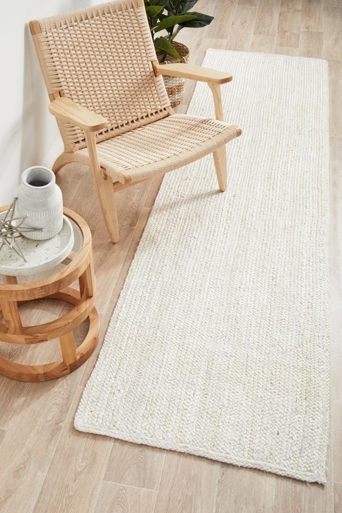 Bondi White Runner Rug - Image 3