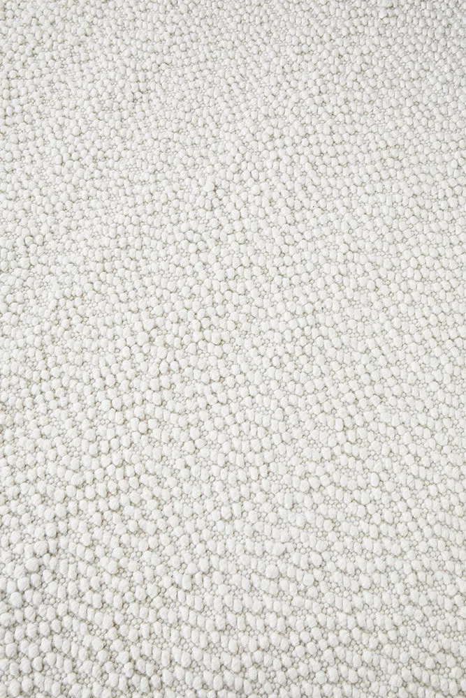 Boucle White Rug - Image 6