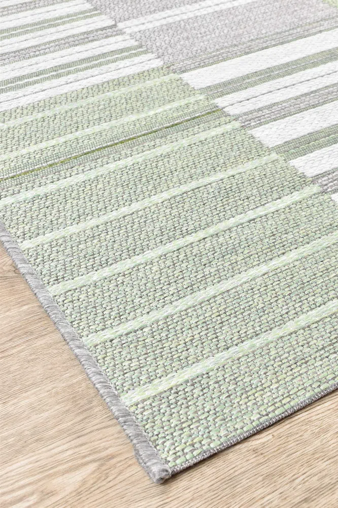 Vermont 54 Mint Green Outdoor Rug - Image 5