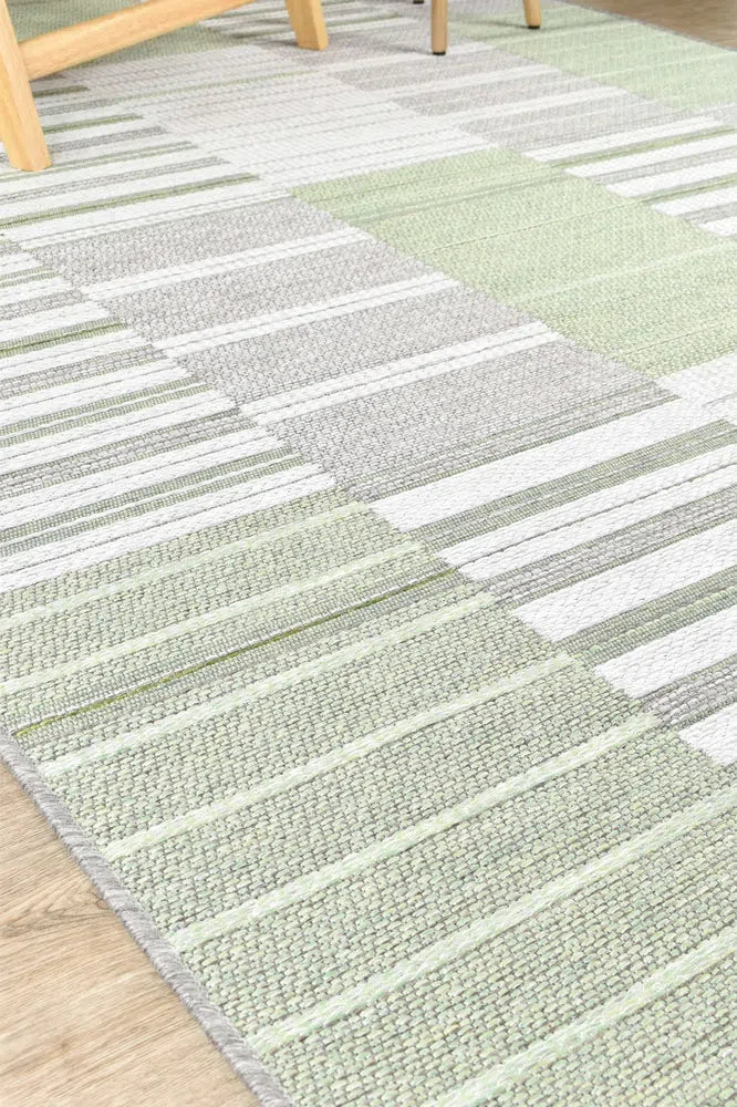 Vermont 54 Mint Green Outdoor Rug - Image 6
