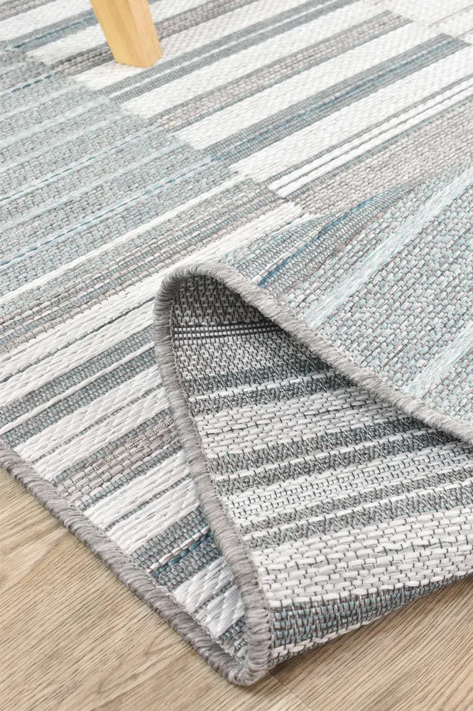 Vermont 54 Soft Blue Outdoor Rug - Image 10