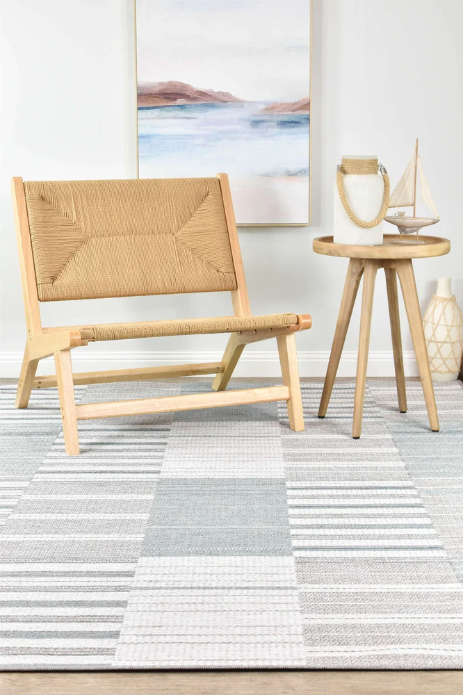 Vermont 54 Soft Blue Outdoor Rug - Image 12