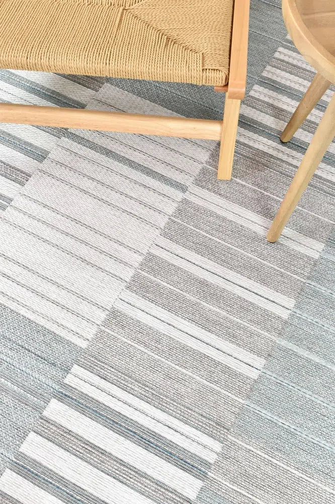 Vermont 54 Soft Blue Outdoor Rug - Image 4