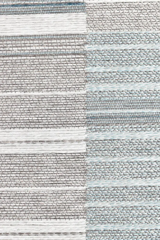 Vermont 54 Soft Blue Outdoor Rug - Image 9