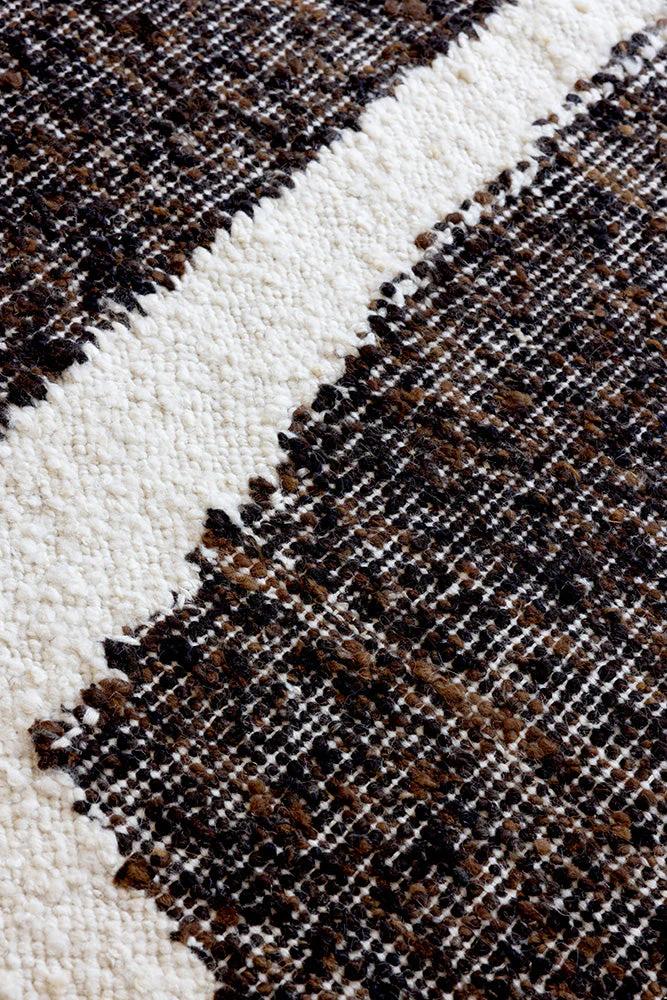 Brink & Campman Craft Fundament Chocolate/Cream 149305 Rug - Image 4