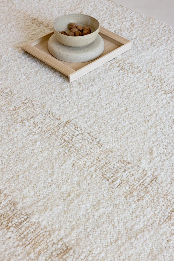Brink & Campman Craft Fundament Wool White 149309 Rug - Image 3