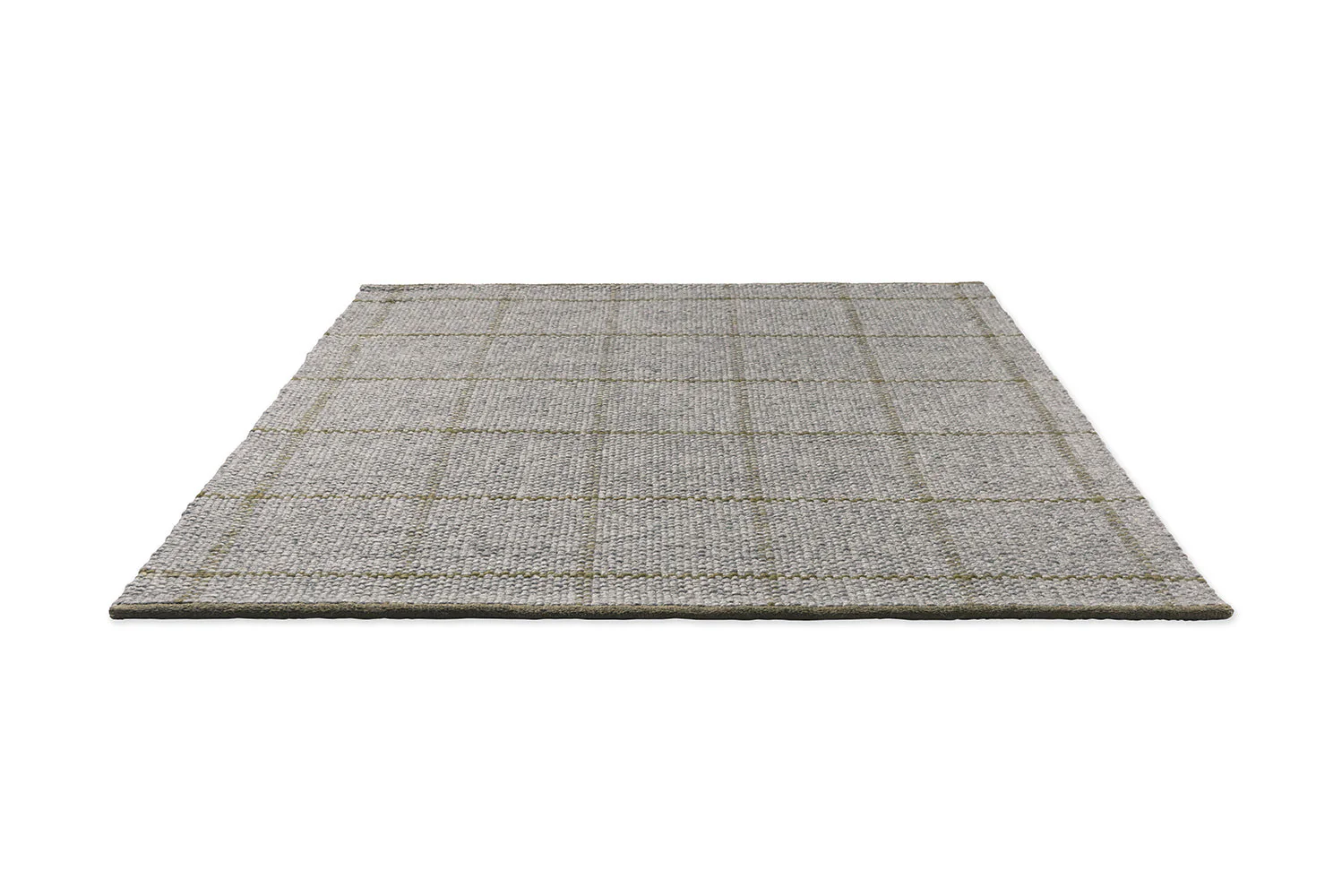 Brink & Campman Craft Matter Check Slate 049104 Rug - Image 5