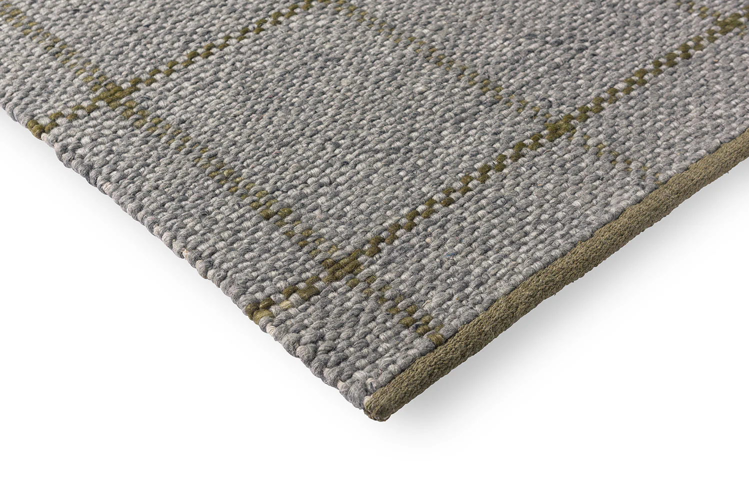 Brink & Campman Craft Matter Check Slate 049104 Rug - Image 6