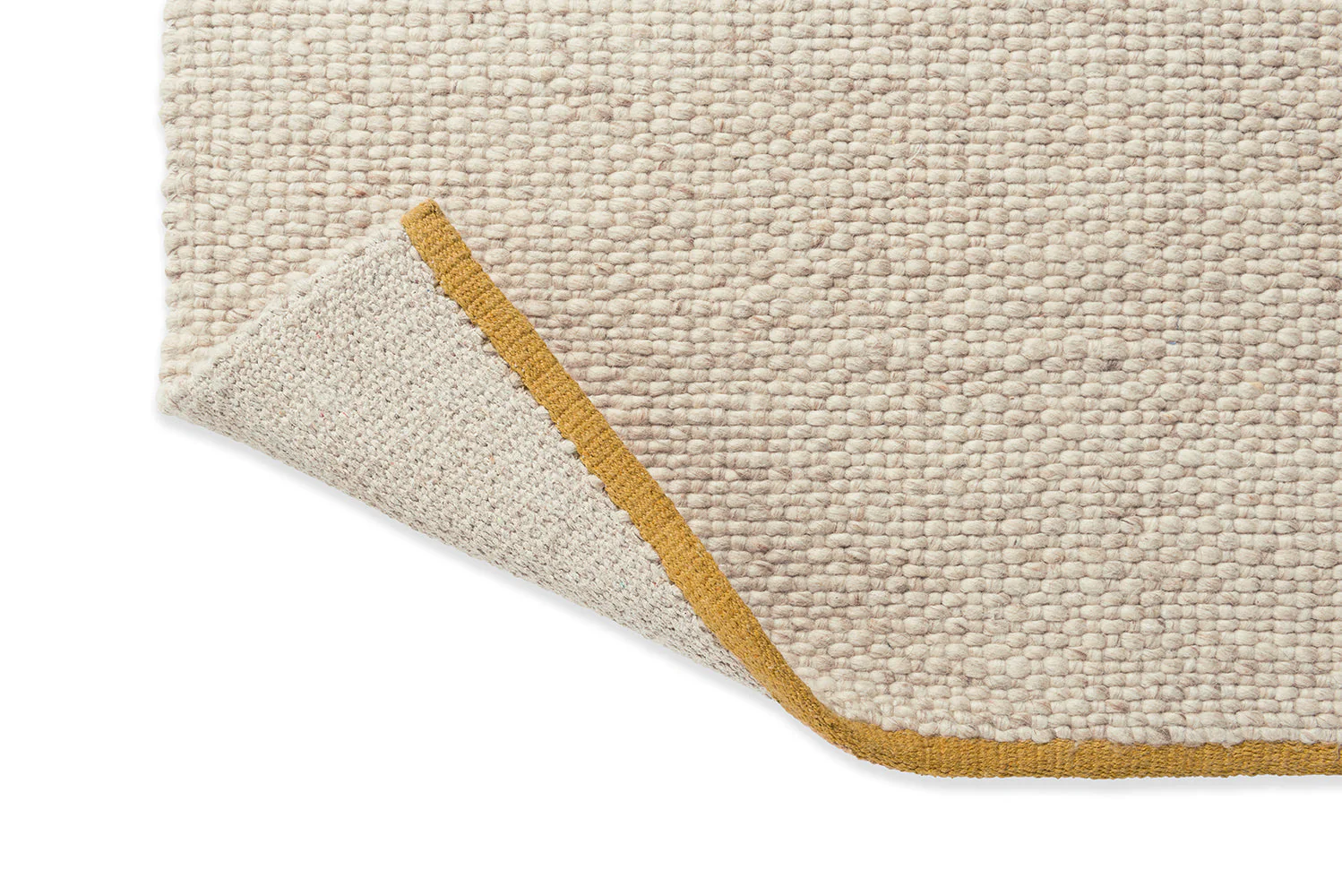 Brink & Campman Craft Matter Plain Warm White 049106 Rug - Image 7