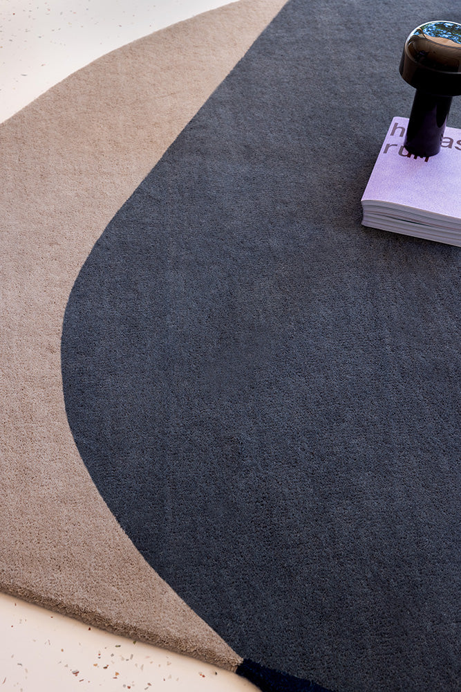 Brink & Campman Element Arp Blue 087608 Round Rug - Image 3
