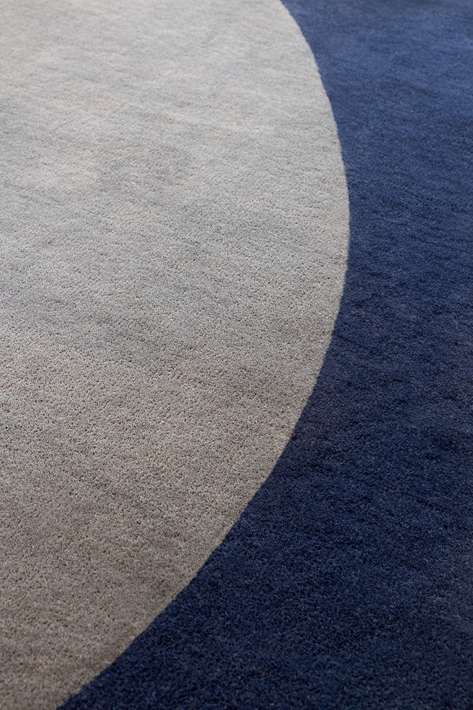 Brink & Campman Element Arp Blue 087608 Round Rug - Image 4