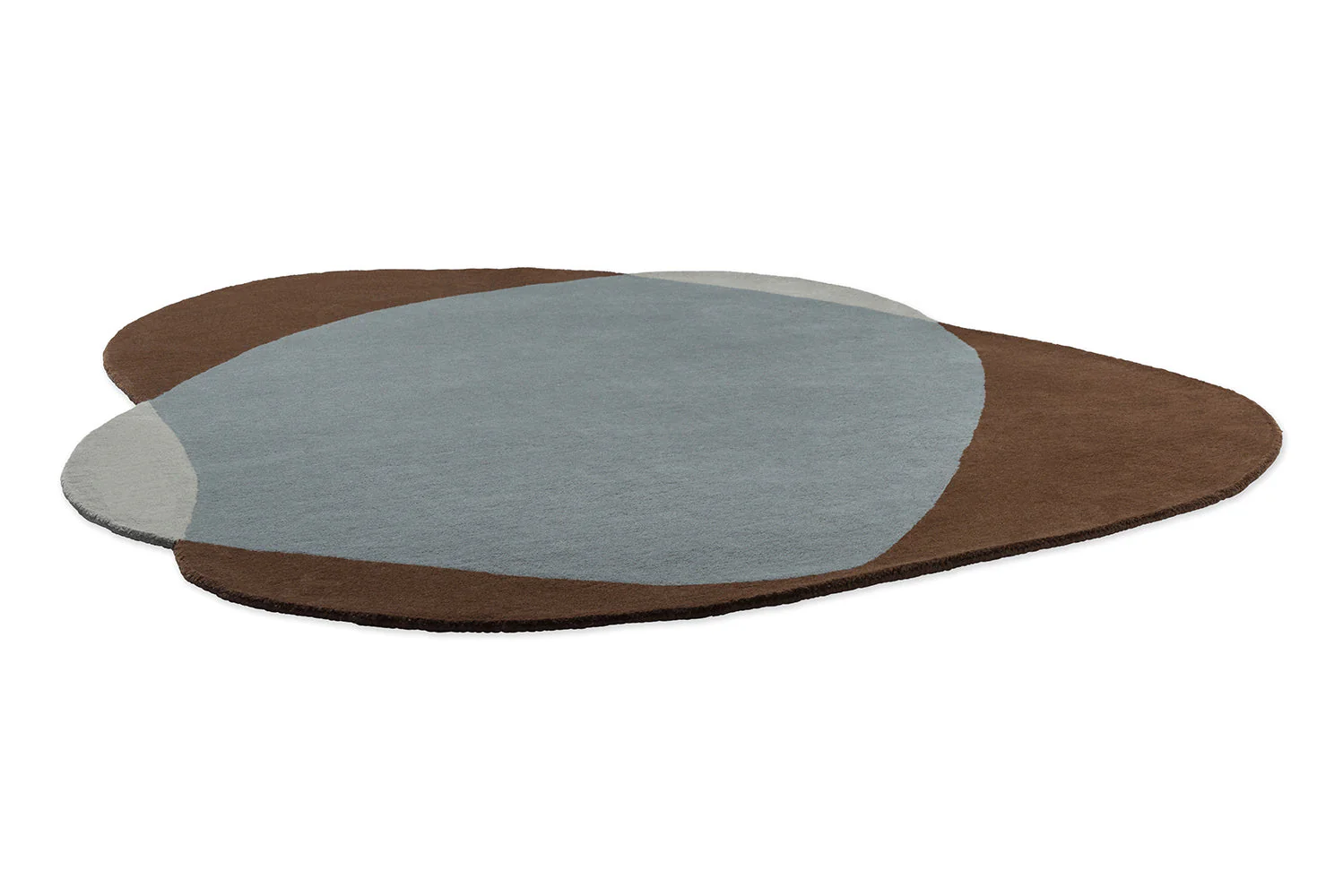 Brink & Campman Element Chad Brown Blue 087705 Round Rug - Image 5