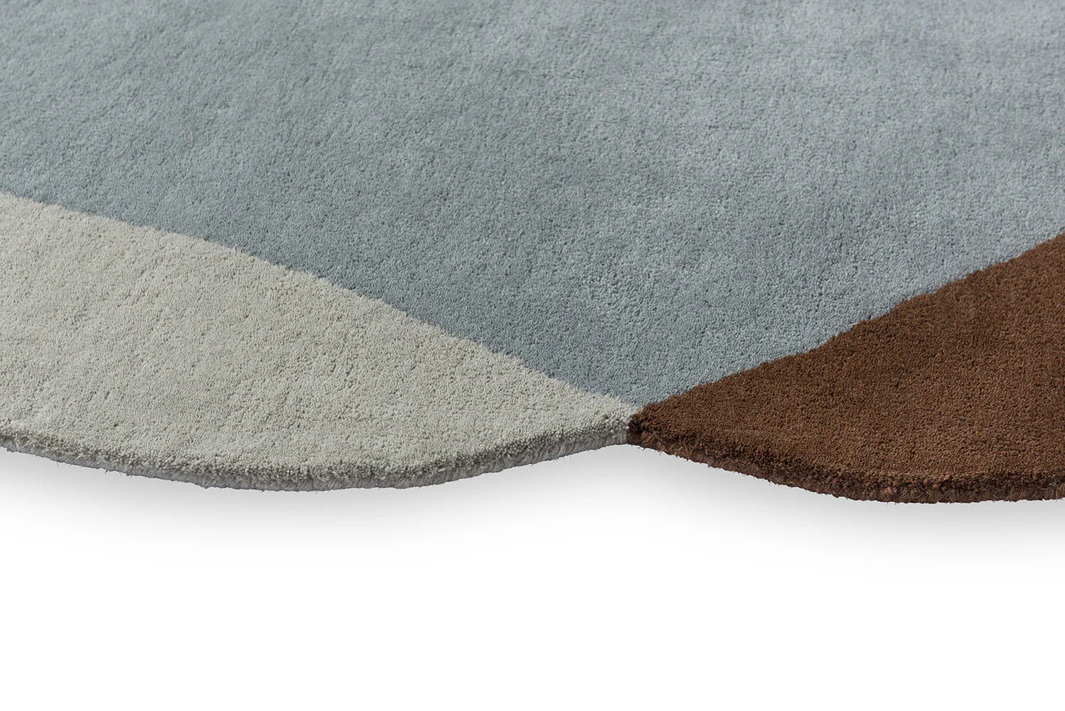 Brink & Campman Element Chad Brown Blue 087705 Round Rug - Image 6