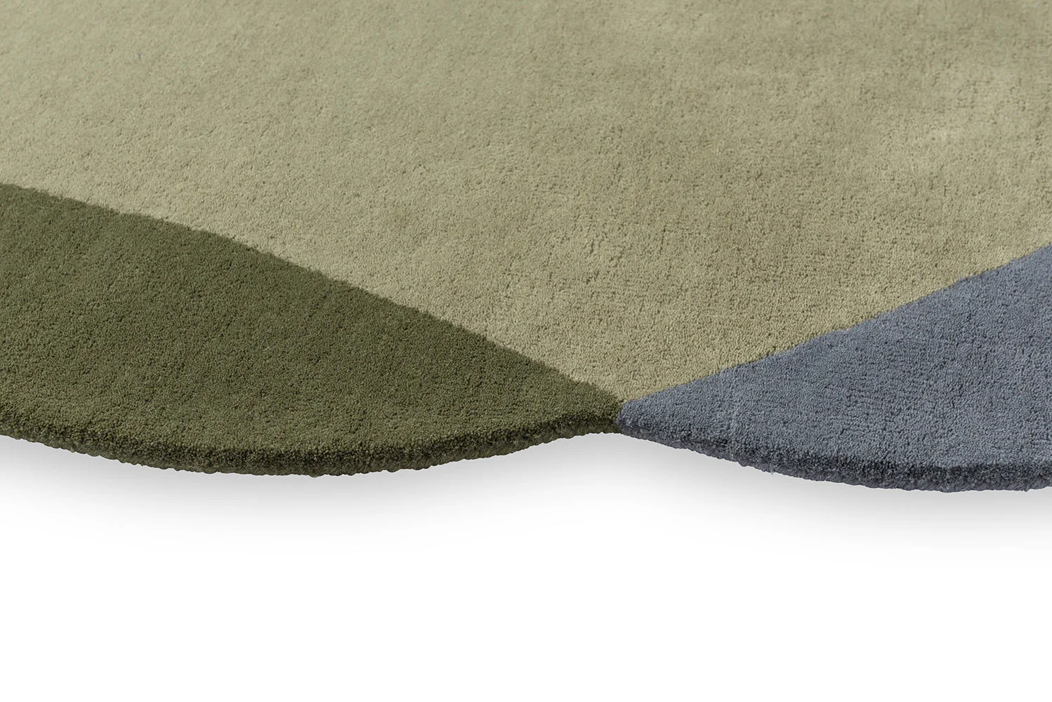Brink & Campman Element Chad Grey Green 087704 Round Rug - Image 7