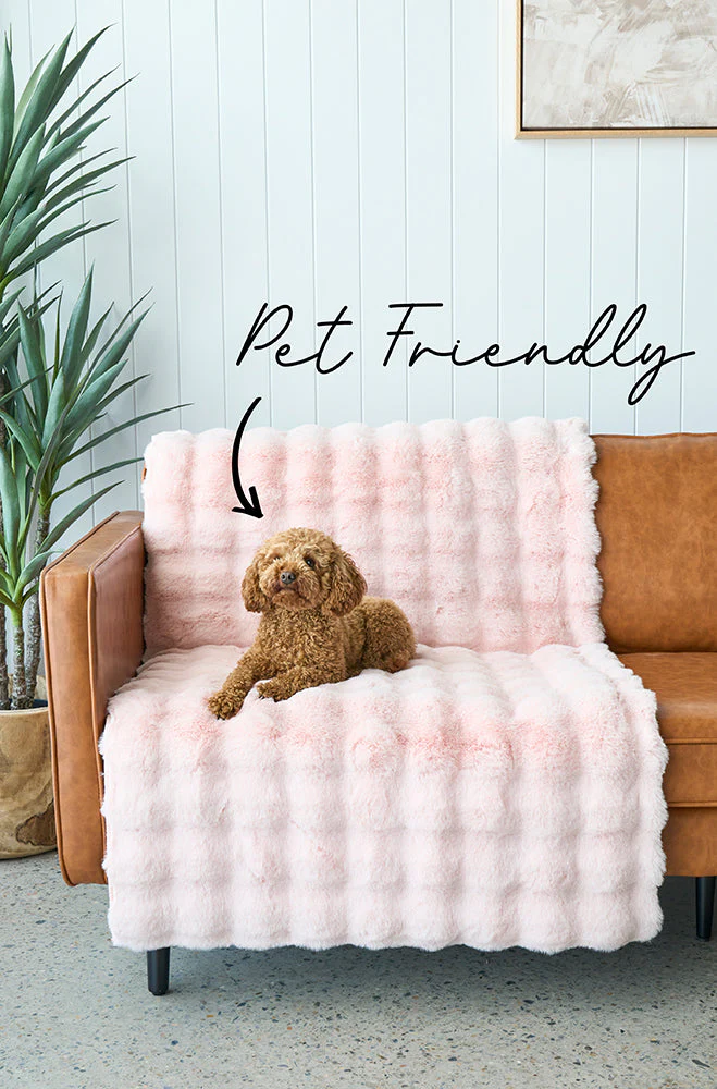 Bubble Blush Machine Washable Rug - Image 6