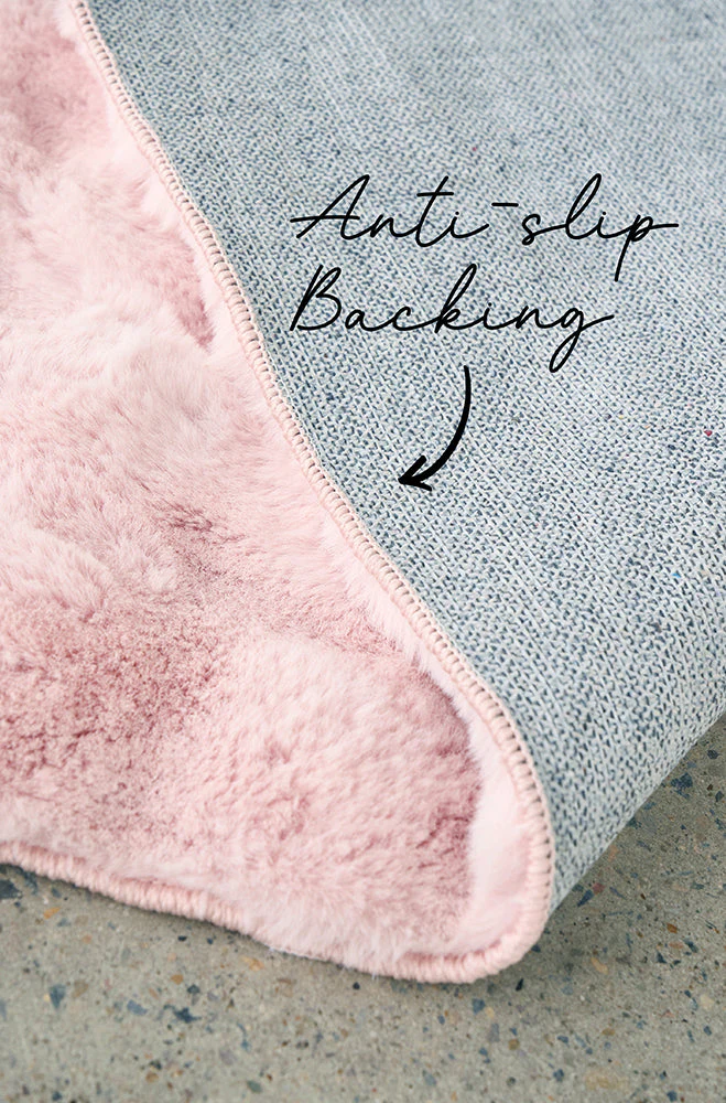 Bubble Blush Machine Washable Rug - Image 9