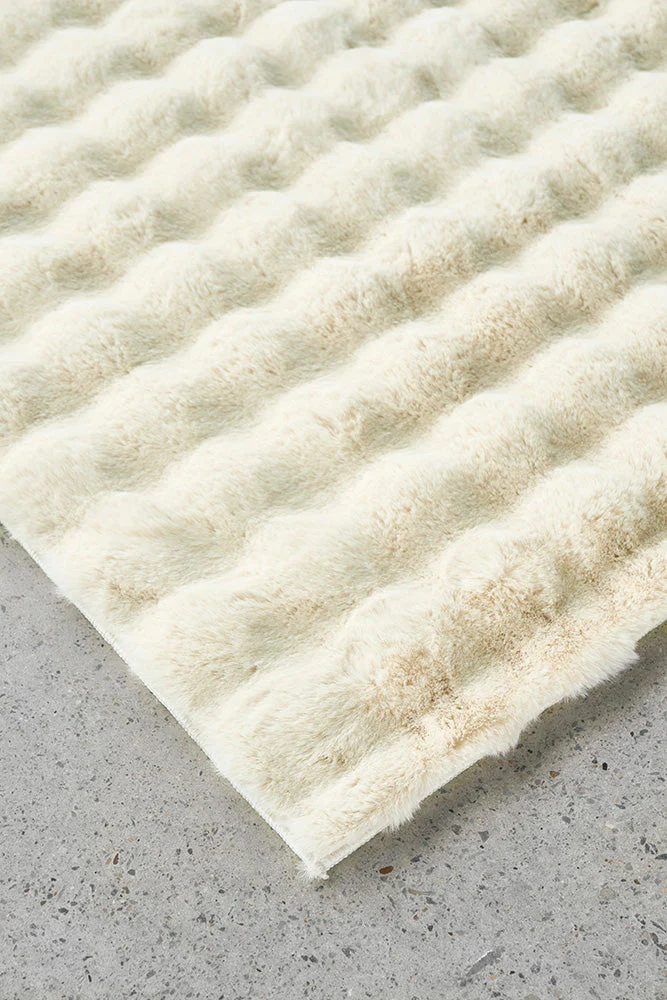 Bubble Natural Machine Washable Rug - Image 8