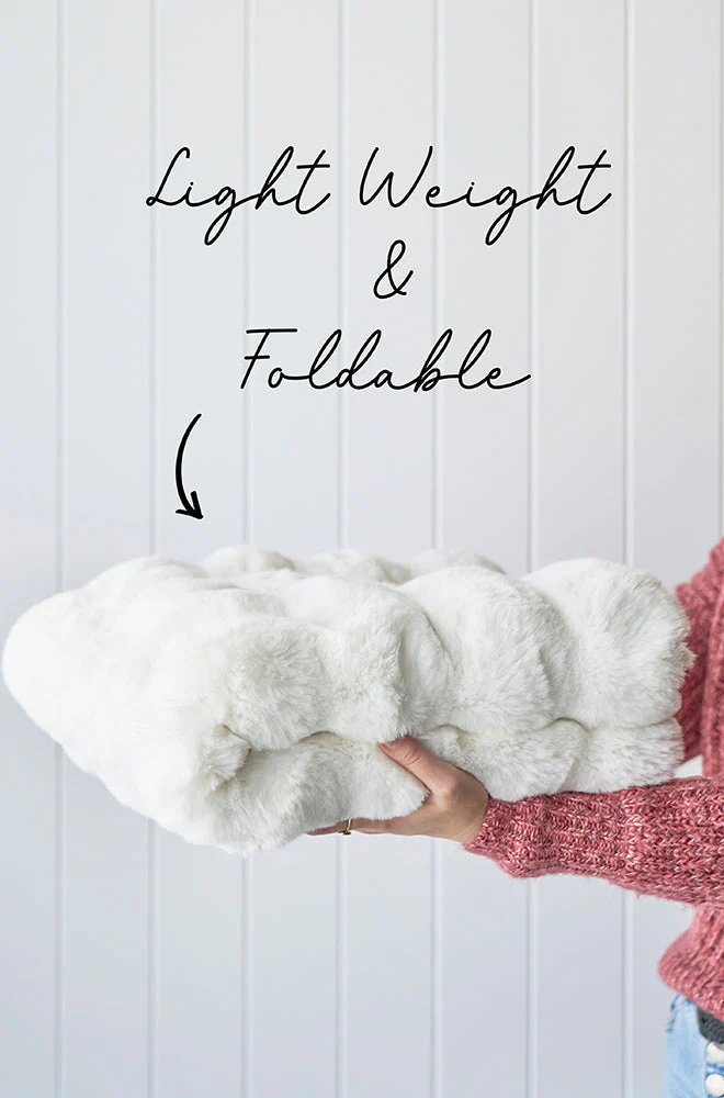 Bubble White Machine Washable Rug - Image 5