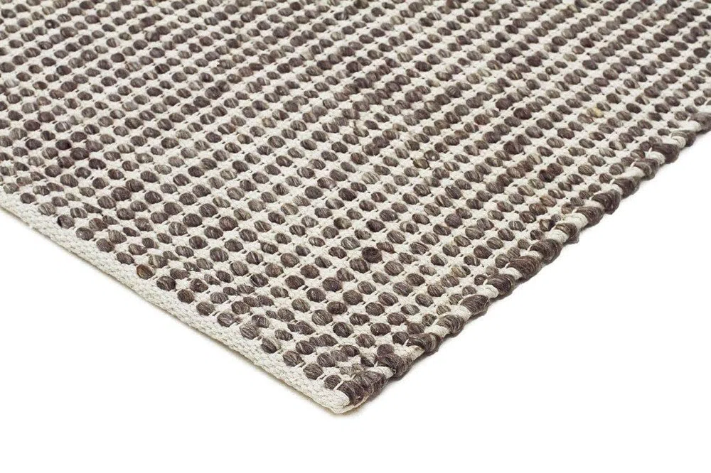 Carlos Felted Wool Rug Brown Natural - Image 4