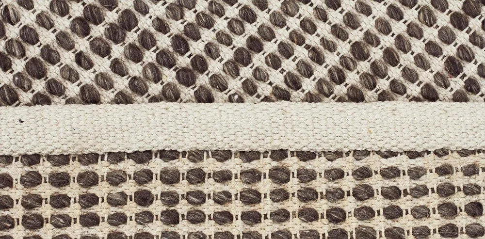 Carlos Felted Wool Rug Brown Natural - Image 6