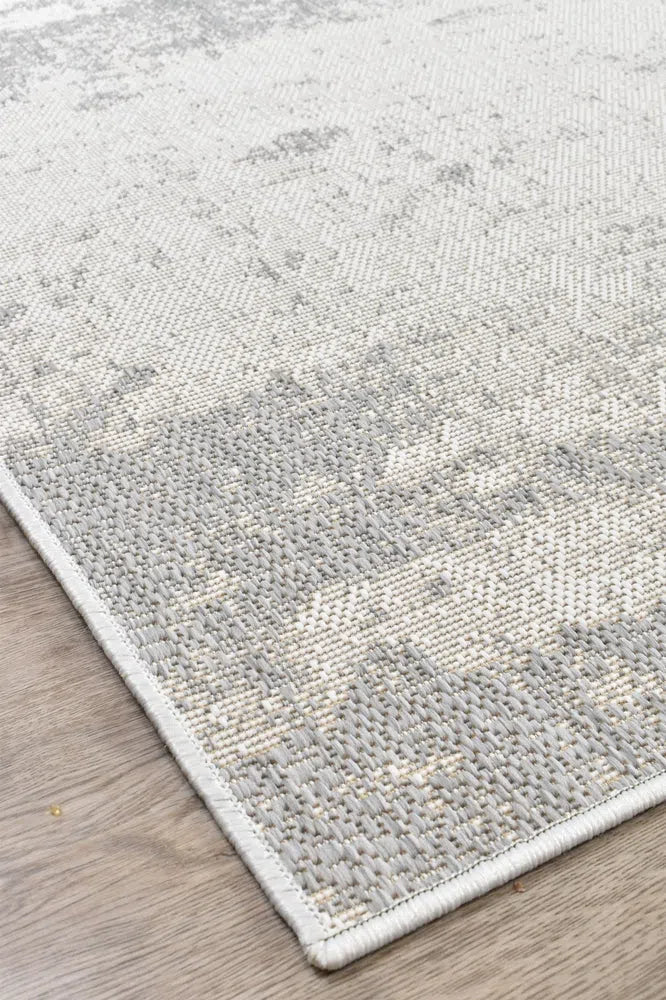 Carmel Silver Indoor Outdoor Rug - Image 5