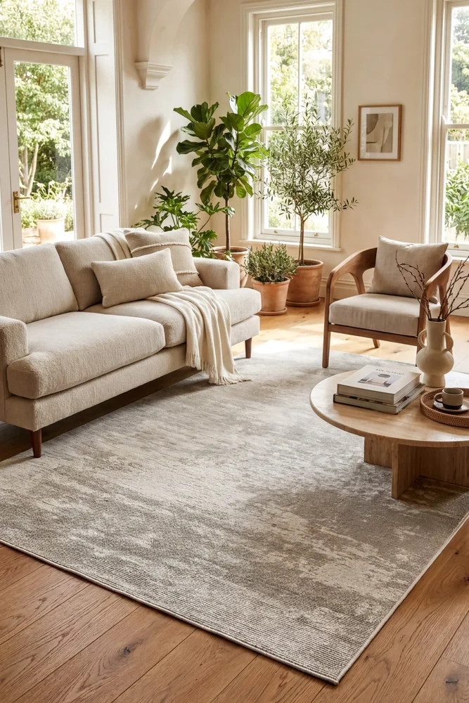 Carmel Cream Indoor Outdoor Rug - Image 3