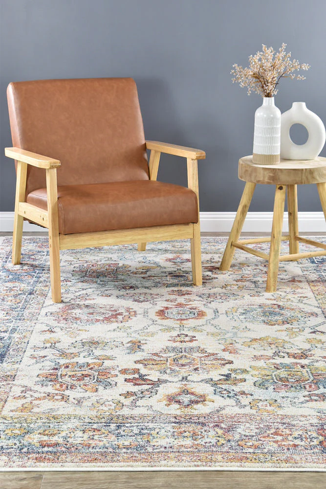 Morocco 94 Navy Cream Rug - Image 10