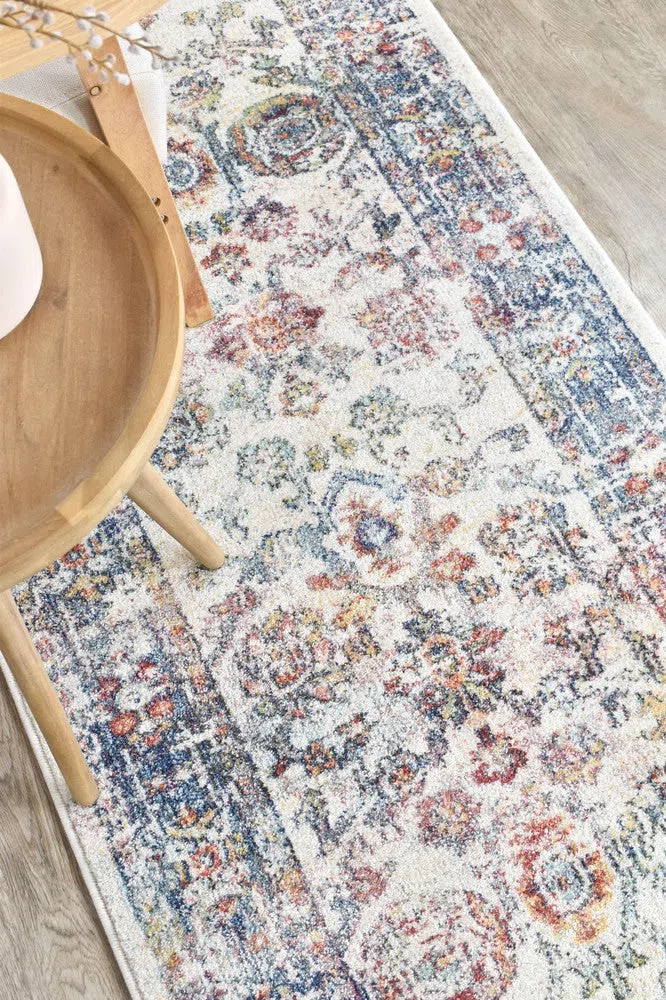 Morocco 94 Navy Cream Rug - Image 16
