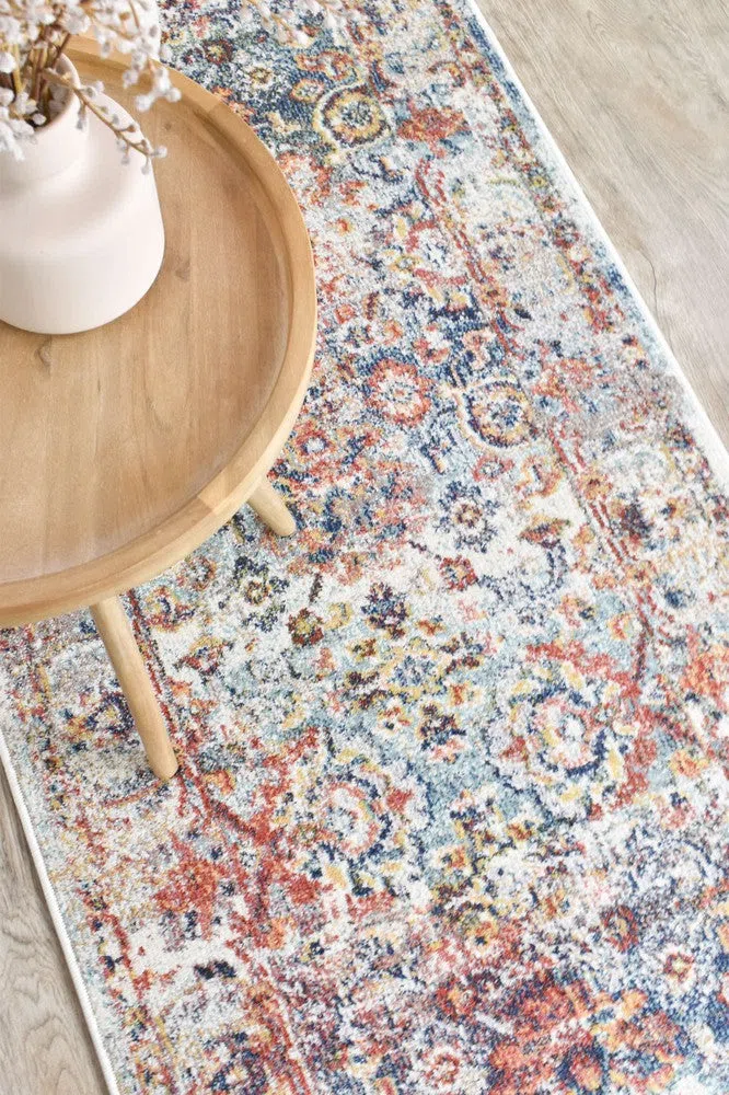 Morocco 10 Navy Cream Rug - Image 15