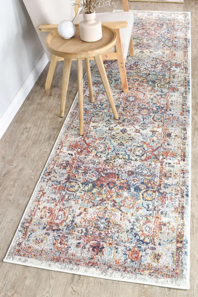 Morocco 10 Navy Cream Rug - Image 19