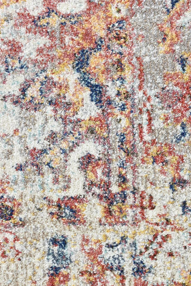 Morocco 10 Navy Cream Rug - Image 7