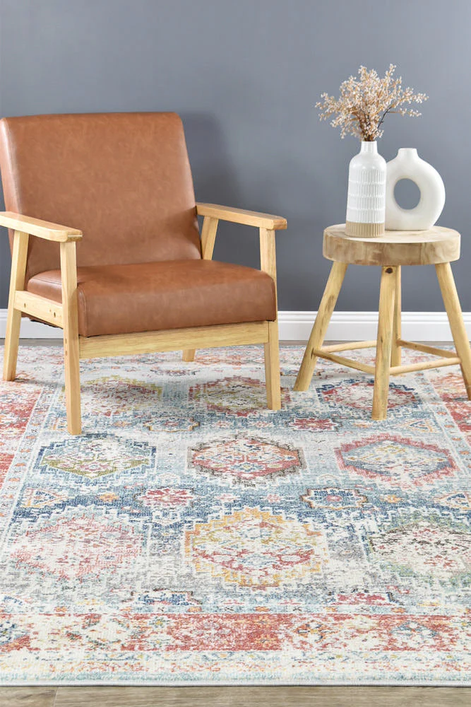 Morocco 14 Tile Navy Rug - Image 10