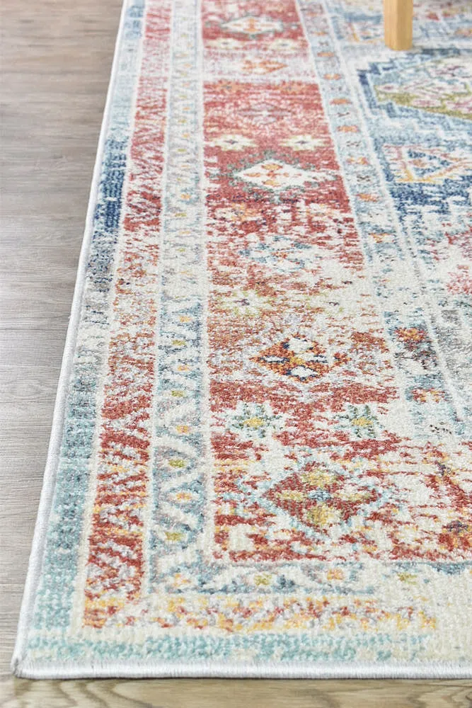 Morocco 14 Tile Navy Rug - Image 4