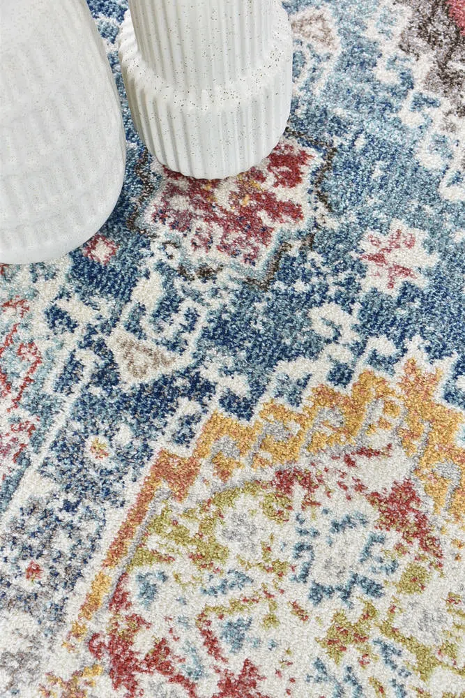 Morocco 14 Tile Navy Rug - Image 8
