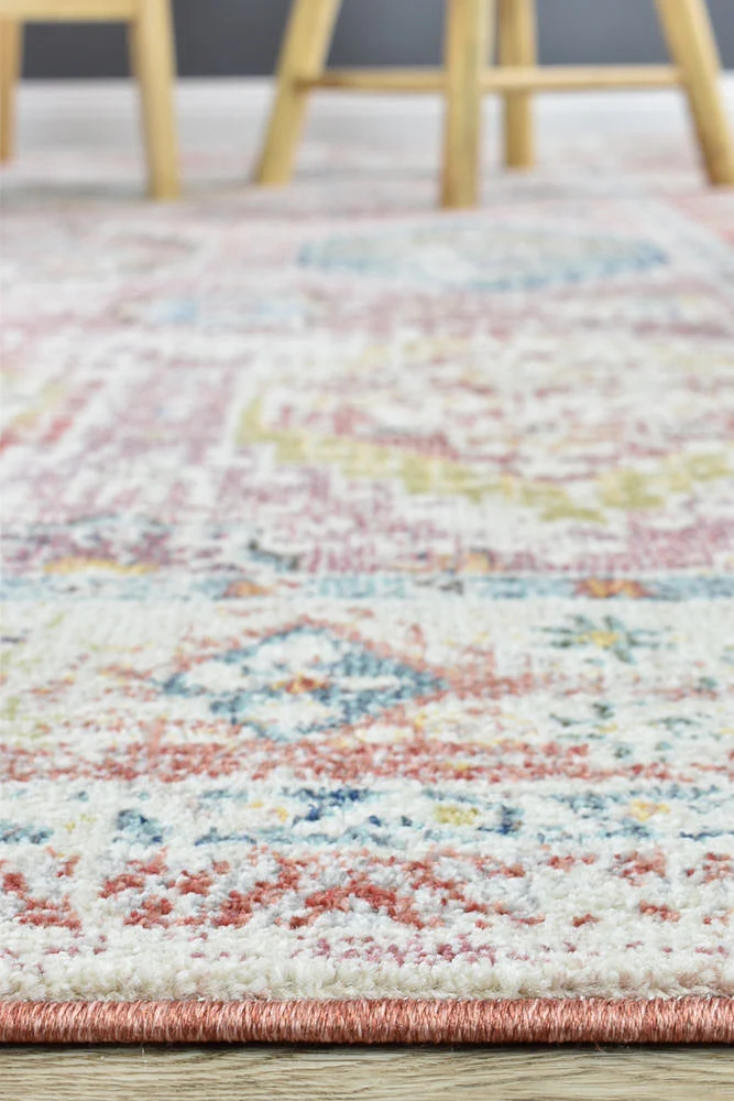 Morocco 14 Tile Rose Rug - Image 5