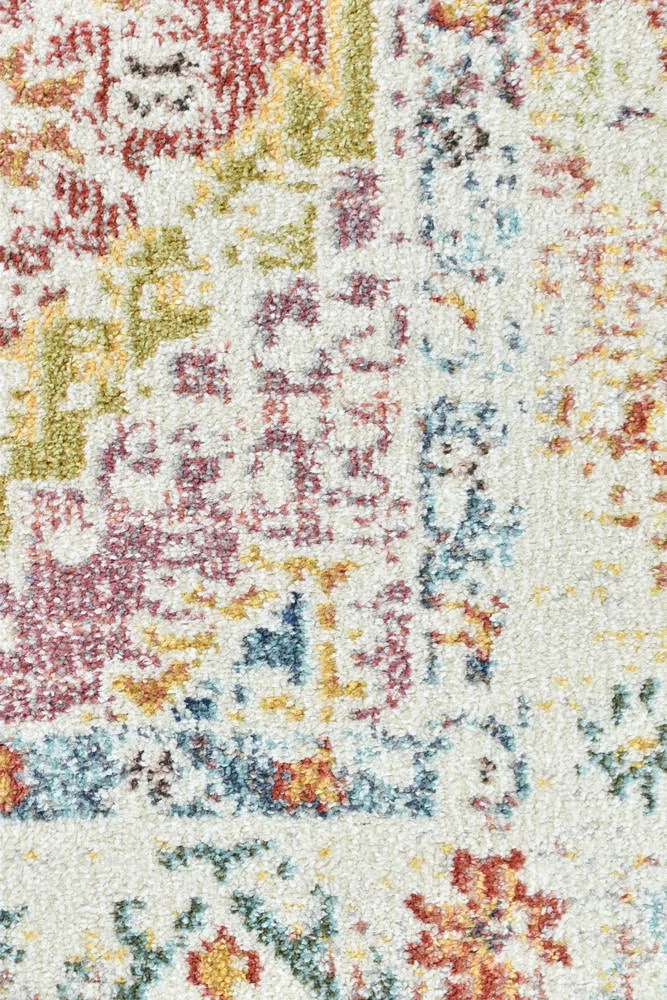 Morocco 14 Tile Rose Rug - Image 7